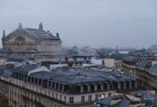 The weather in Paris in February